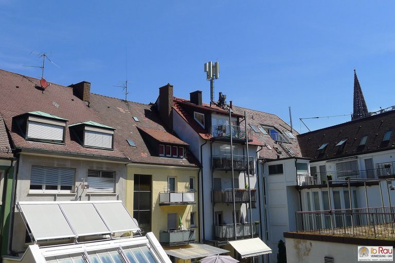 Fotomontage Dachstandort Mobilfunk